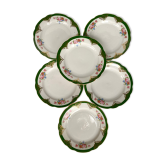 Retro dessert plates