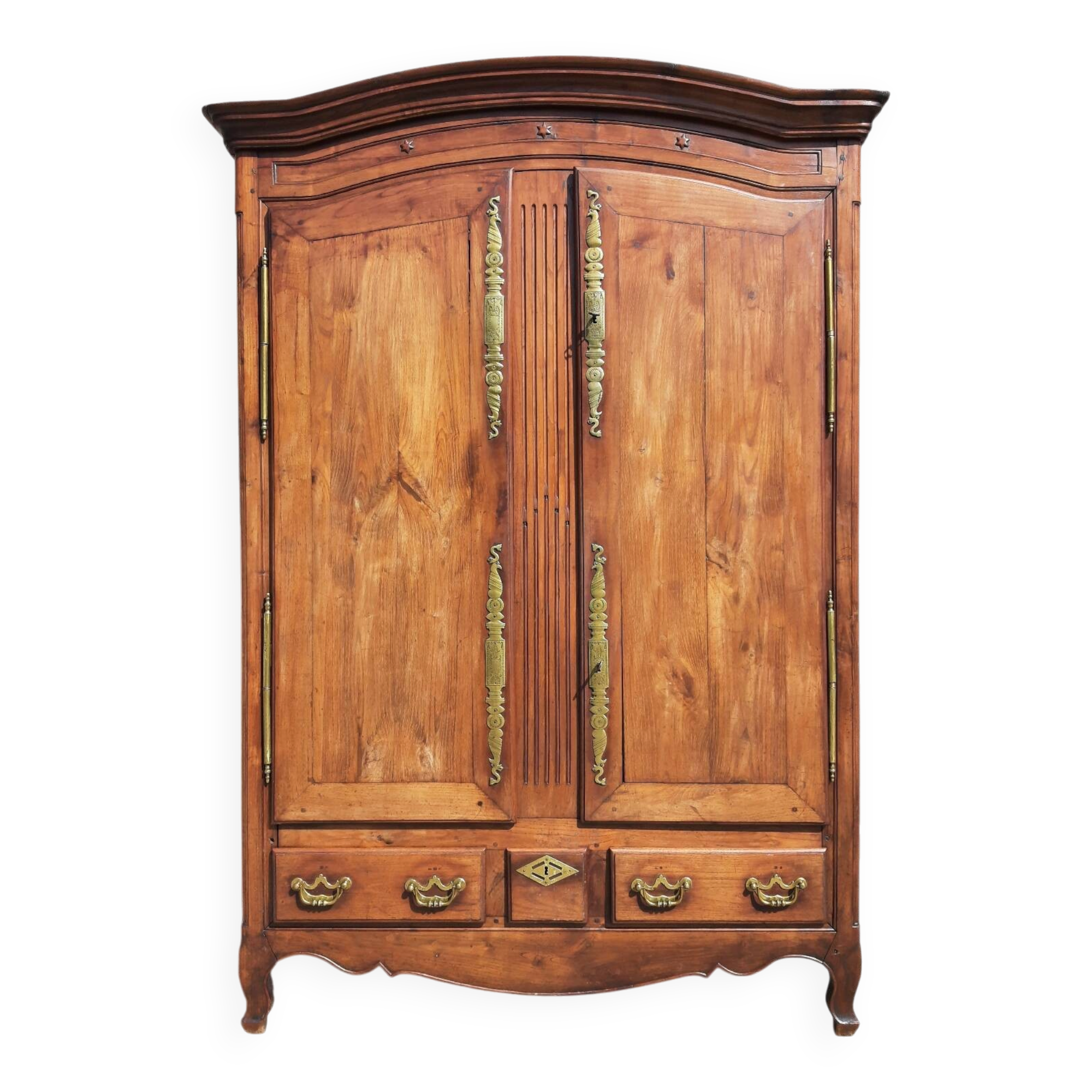 "Gendarme Hat" wardrobe, Louis XV.
