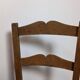 Chaise de campagne paillée enfant