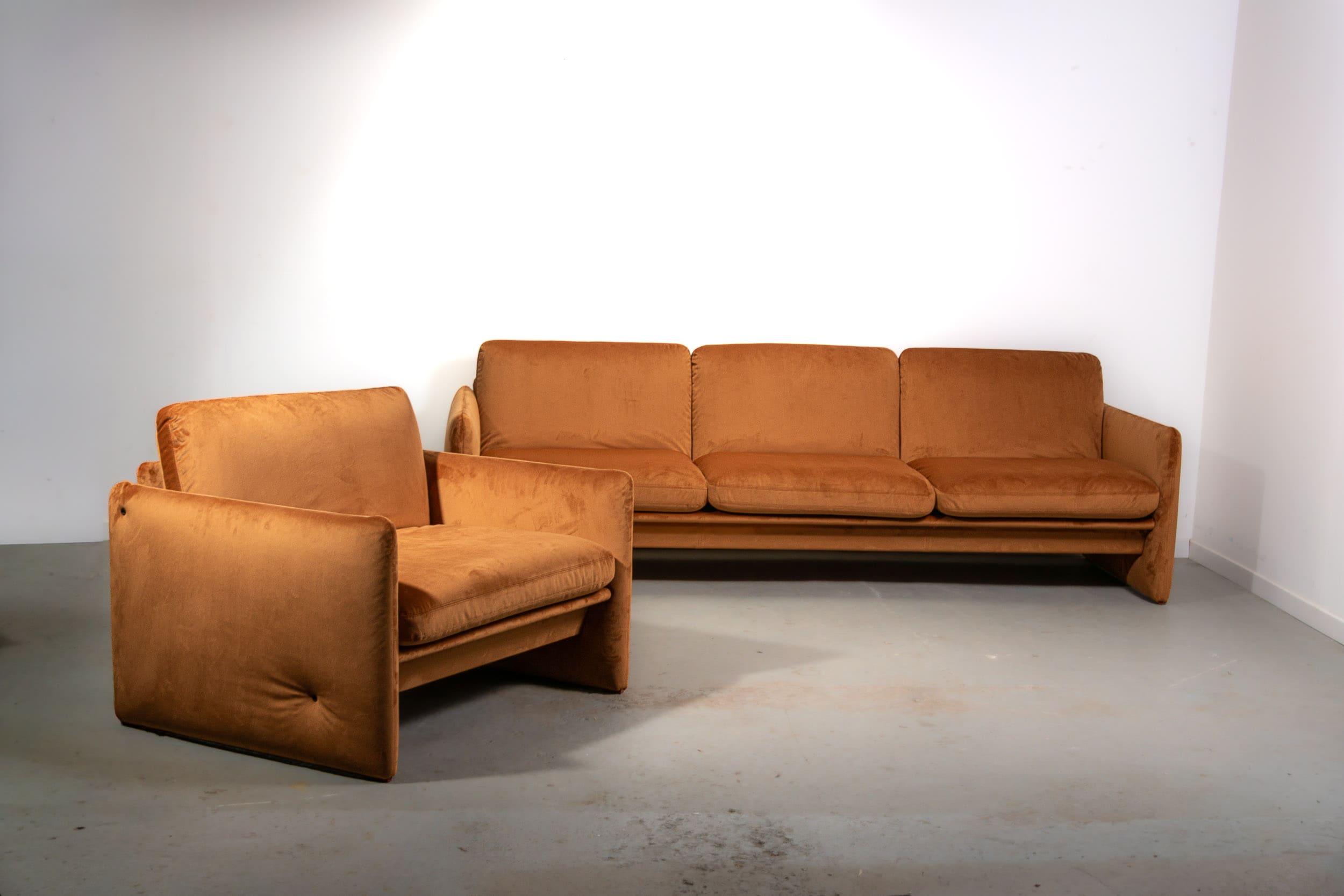 Simone 3-seat sofa by Kazuhide Takahama for Simon International