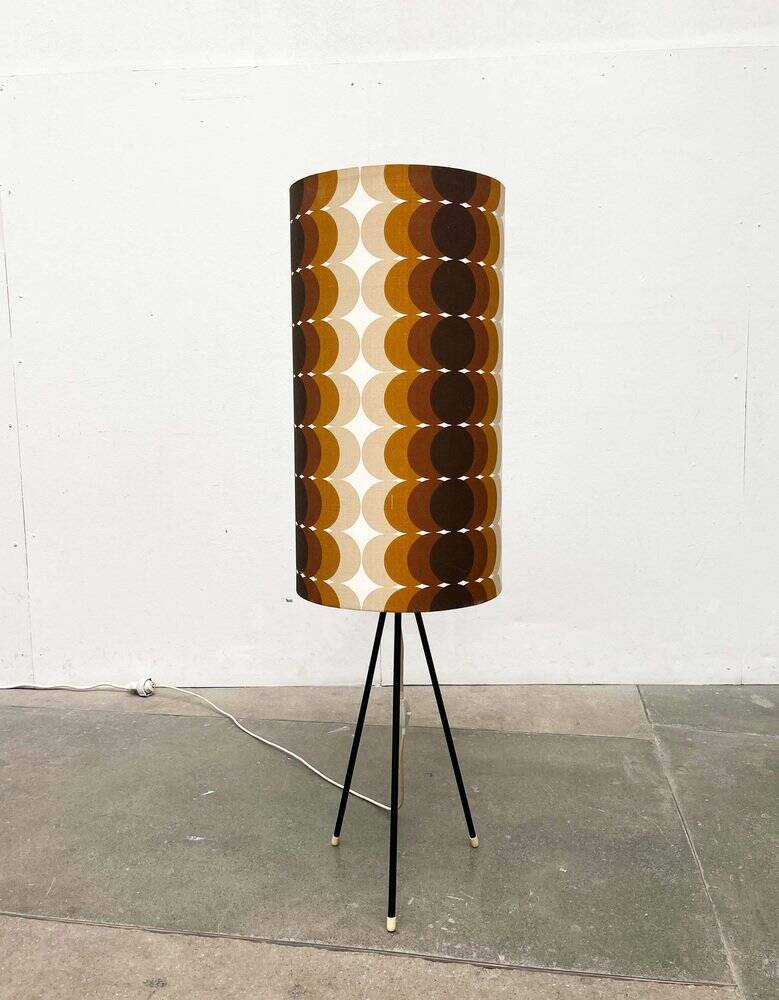 Mid-Century Modern Tripod Floor Lamp, 1960s
