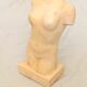Sculpture en pierre de torse féminin