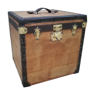 Old wooden trunk