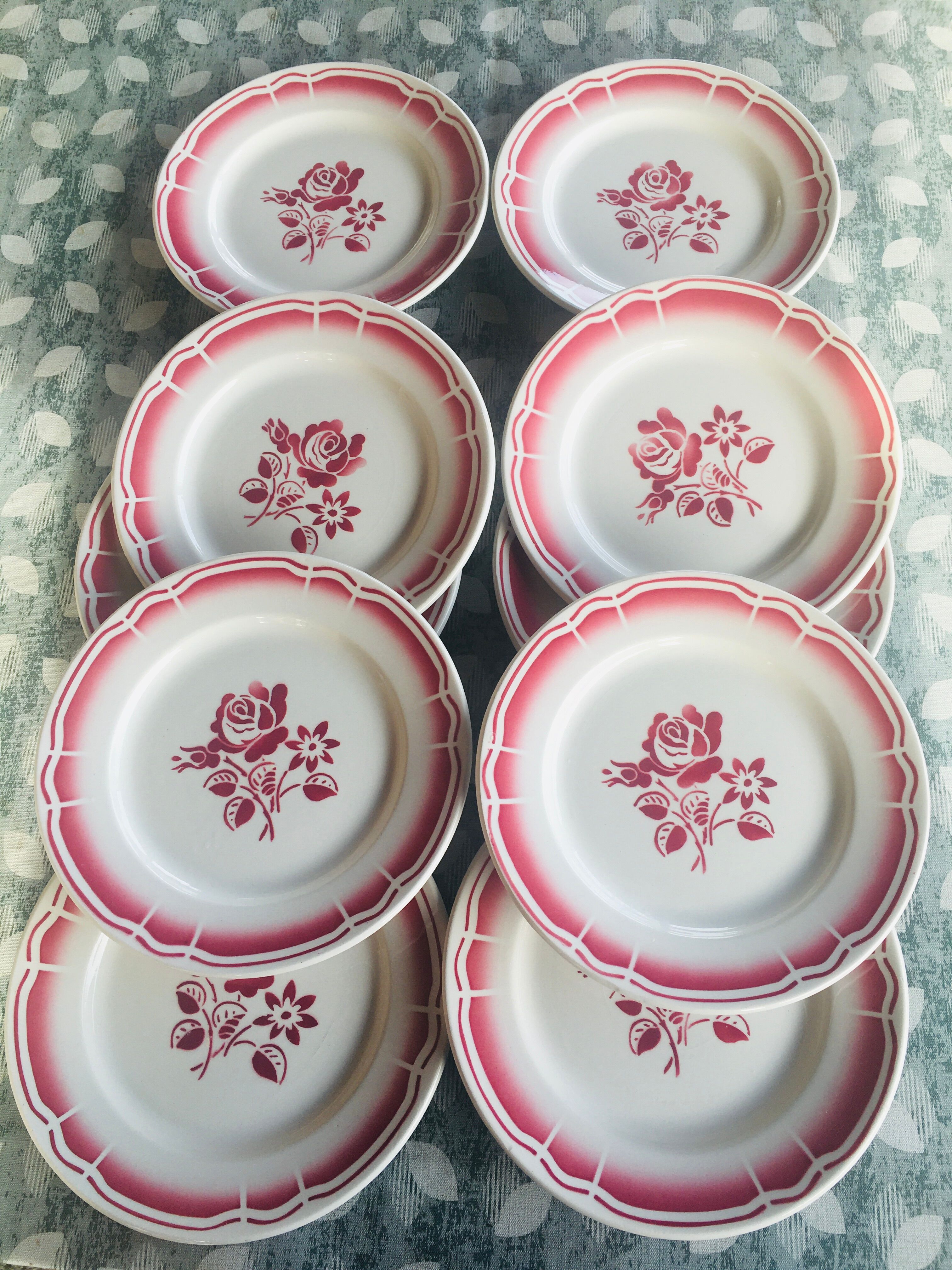 Dessert plates Badonviller