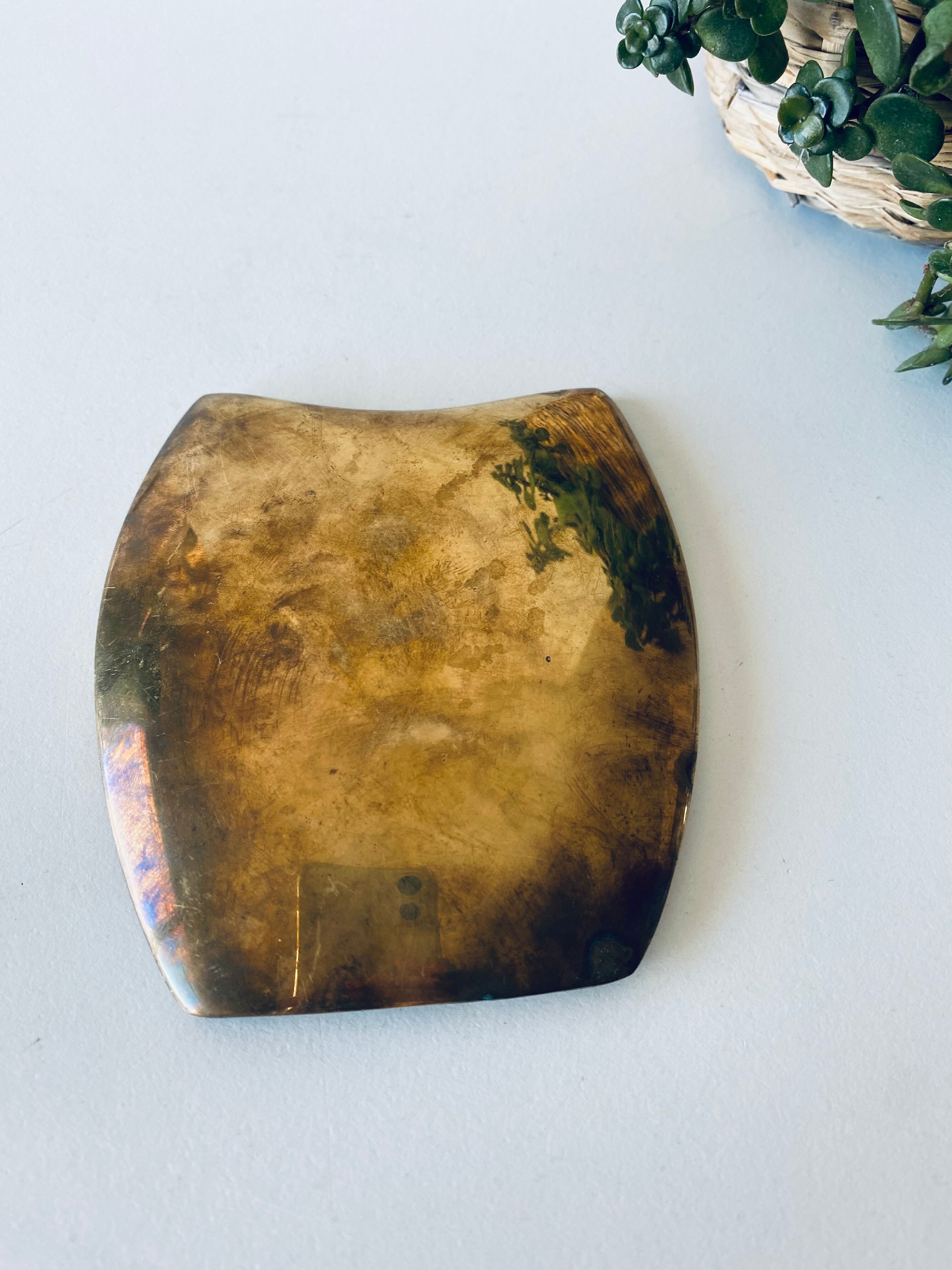 Brass trinket bowl