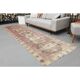 1970s Turkish Hand-Knotted Wool Cotton Pink Runner Rug 104x361