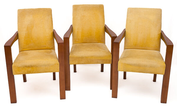 6 fauteuils bridge par Hugues Chevalier