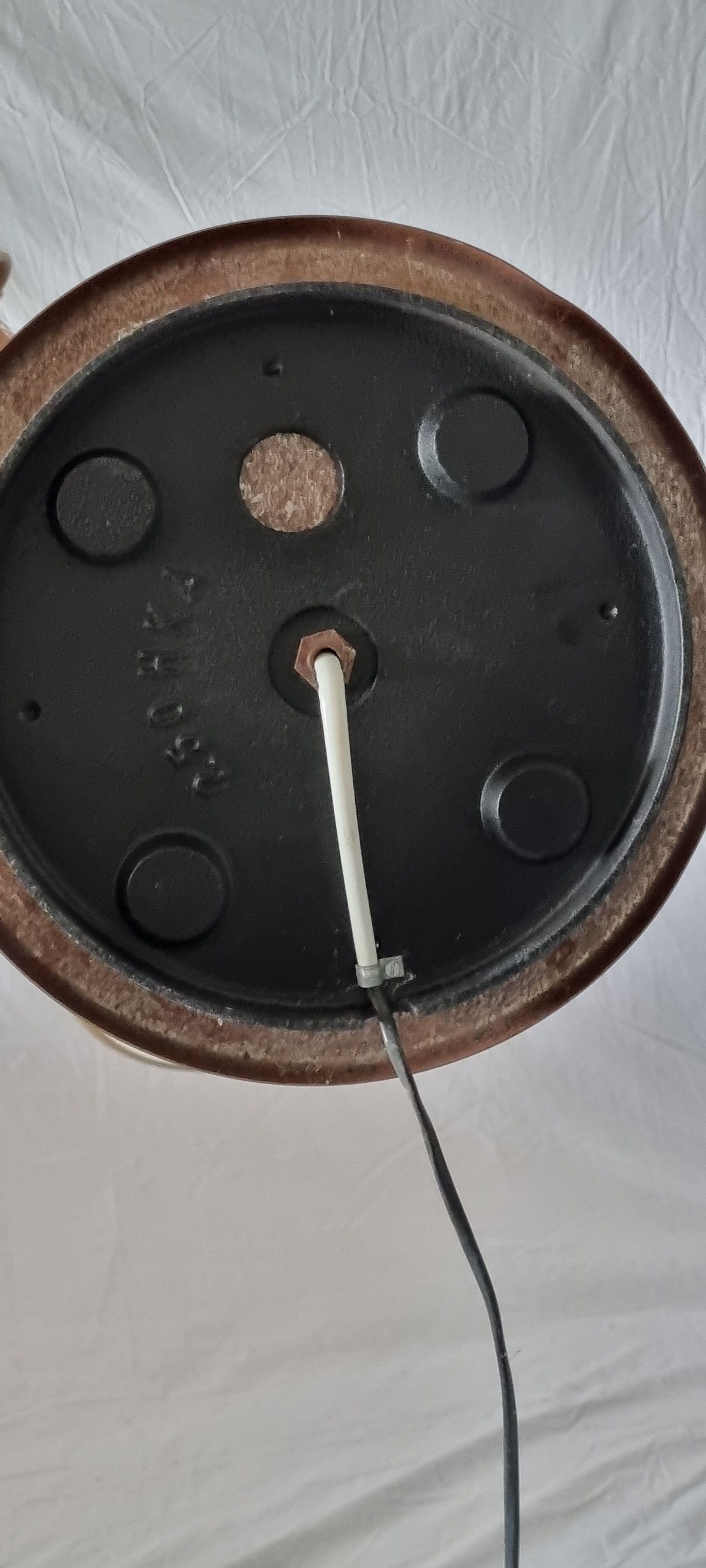 Set of 2 mushroom space Age floor lamps by HALA, 1970s