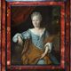18th Century Noble Lady Oil Portrait Painting