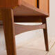 Norwegian mid-century bookshelf credenza in teak, 60s