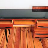 Czechoslovakian Desk by M. Pozar for Up Závody, 1960s, Set of 2