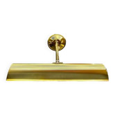 Vintage polished brass adjustable table lamp – 1970s wall light