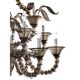 Stunning Modern Smoked-Fumè “Ca’ Rezzonico” Murano Glass Chandelier