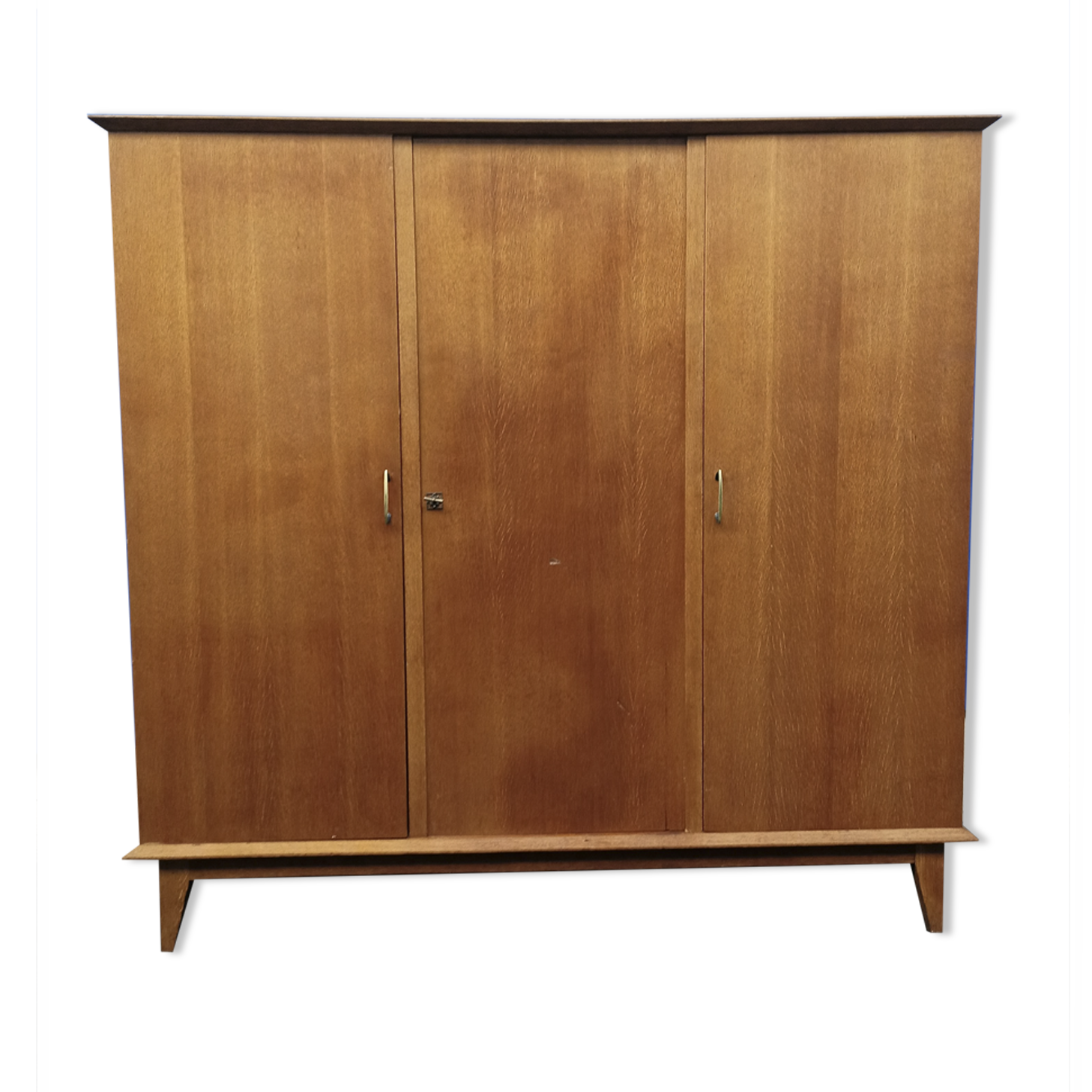 Vintage compass foot cabinet