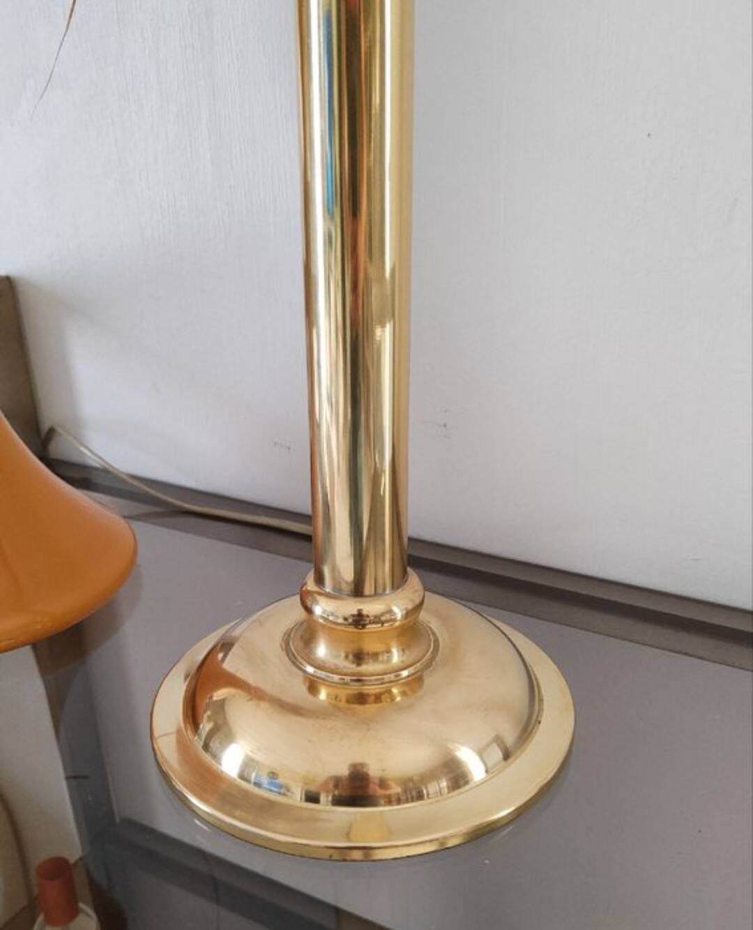 Vintage brass lamp 1960