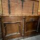 17th-century carved oak antique chest
