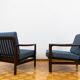 Mid Century Armchairs By Zenon Bączyk, 1960's, Set Of 2