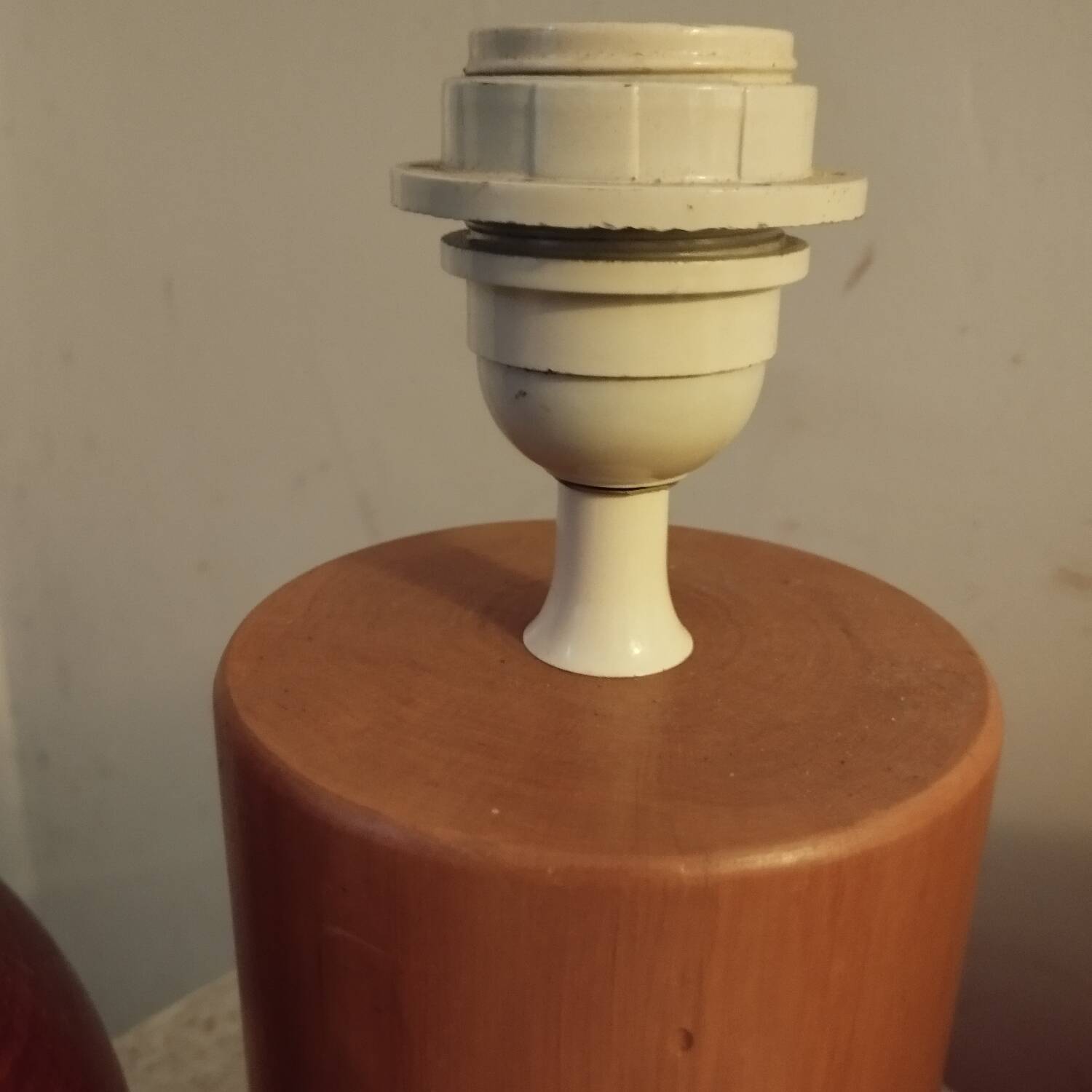 3 wooden lamp bases IMT Italy