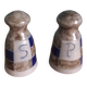 Salt and pepper shakers in Alsace stoneware