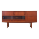 Buffet haut en teck, design danois, années 1970, production : Danemark