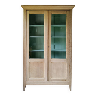 Armoire bibliothèque d’école ancienne