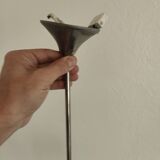 Space age chrome design chandelier suspension