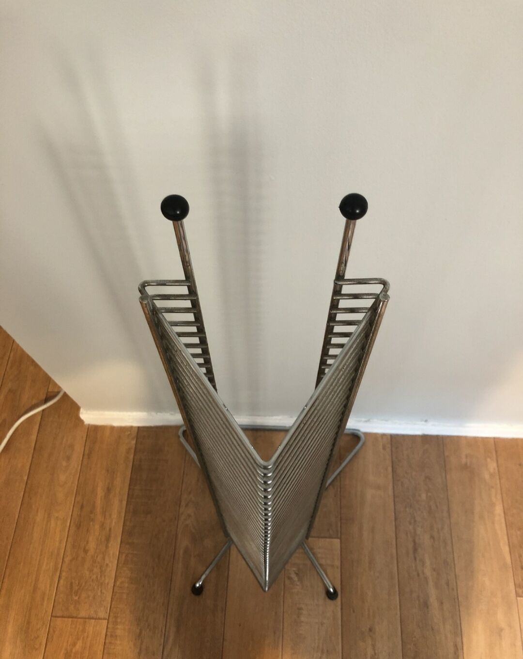 Set of 2 towers industrial metal furniture CD Italian design TBE