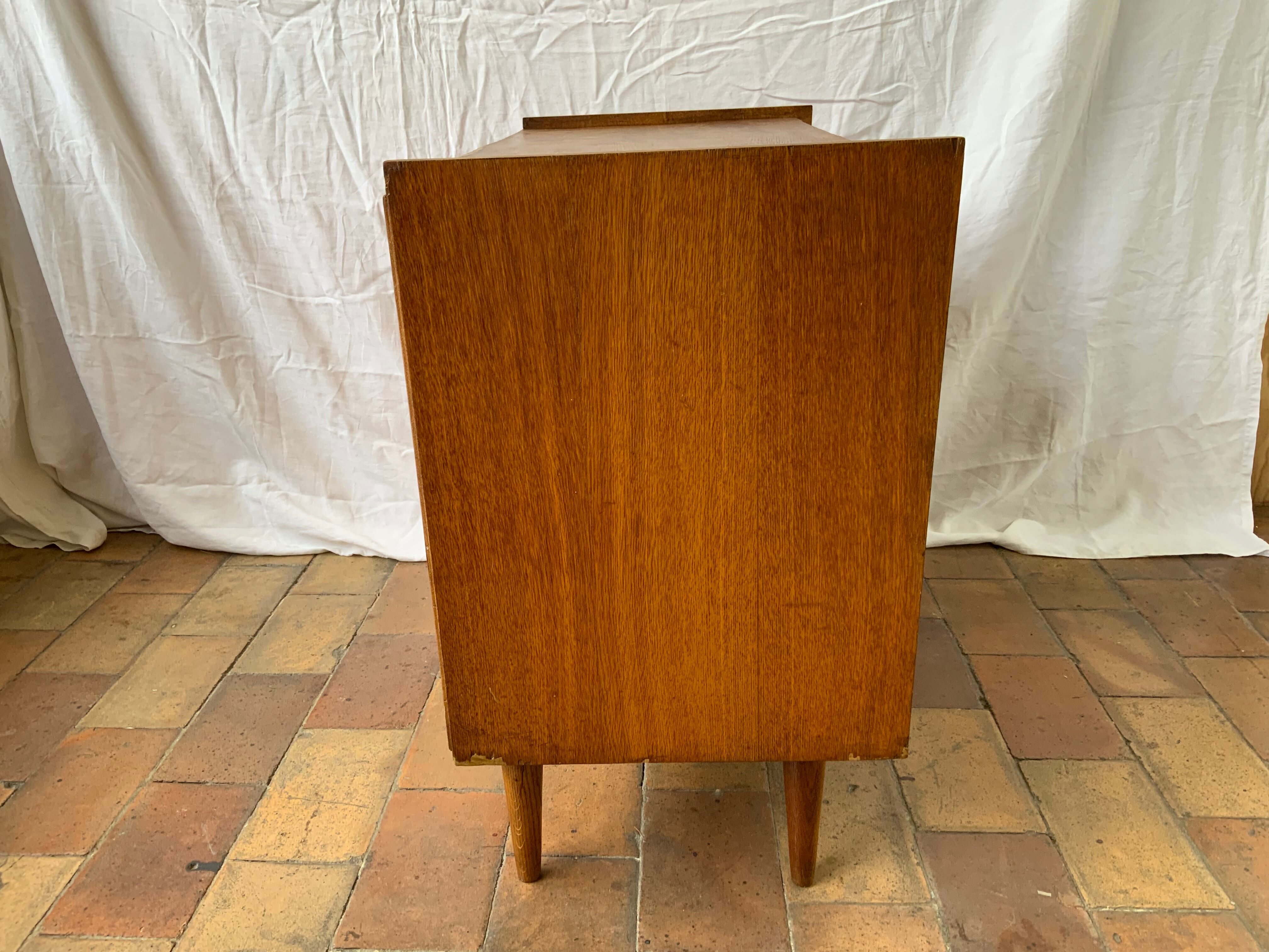 Vintage wood and canning chest of drawers