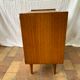 Commode vintage bois et cannage