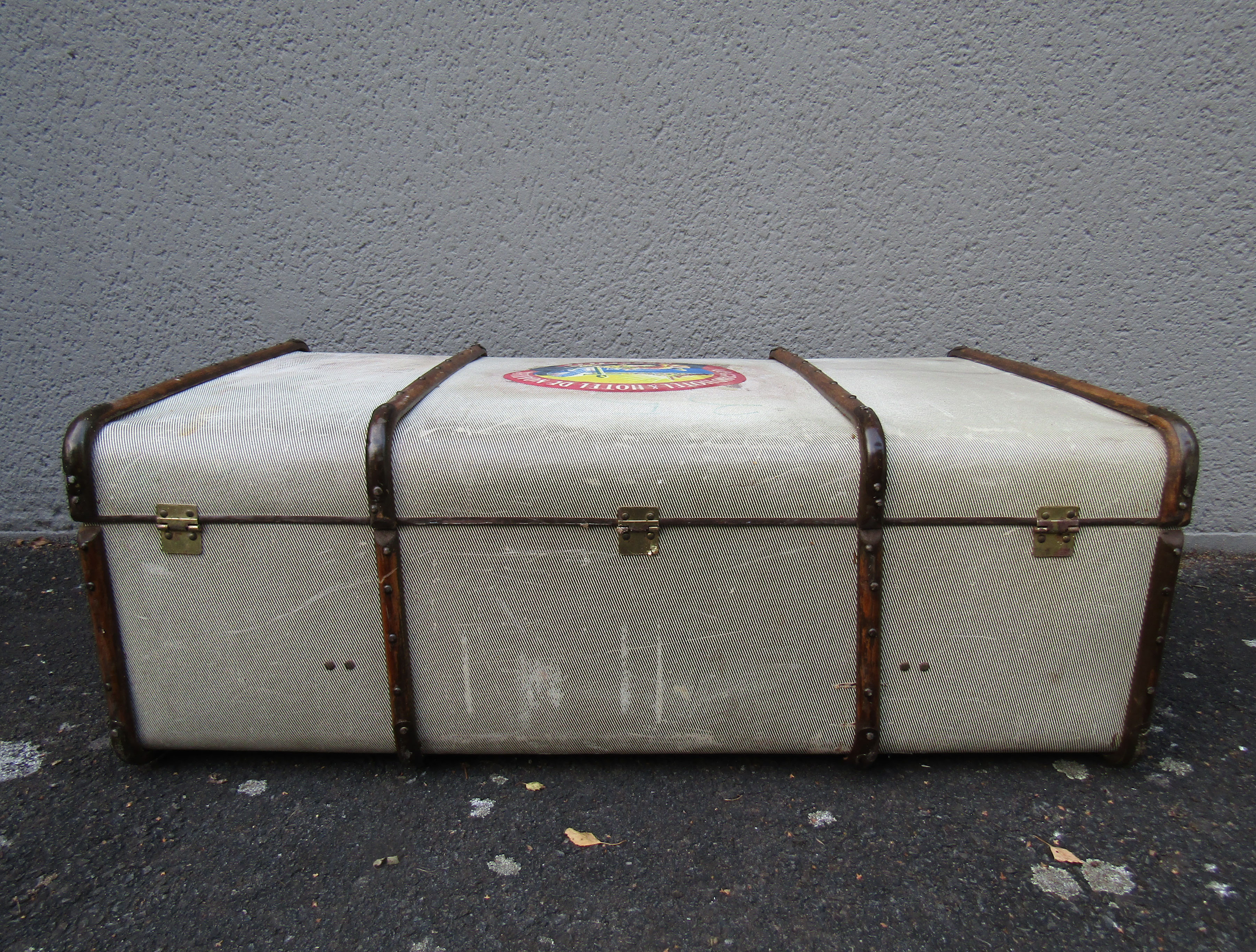 Old XXL suitcase