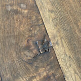 Solid oak coffee table