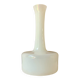 White opaline glass vase 1970