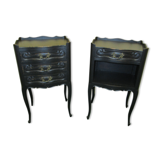 Pair of bedsides