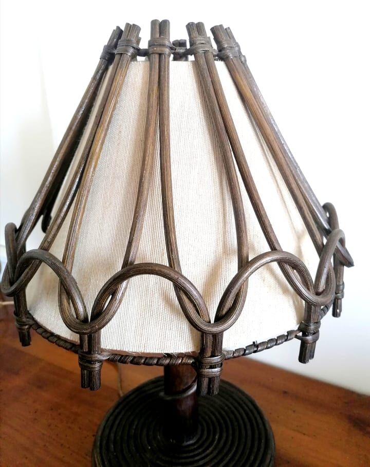 Rattan lamp, 1960