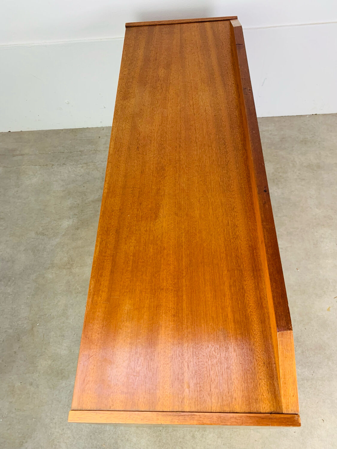 Teak TV unit in Scandinavian style, 1960s.