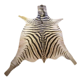 Real zebra skin