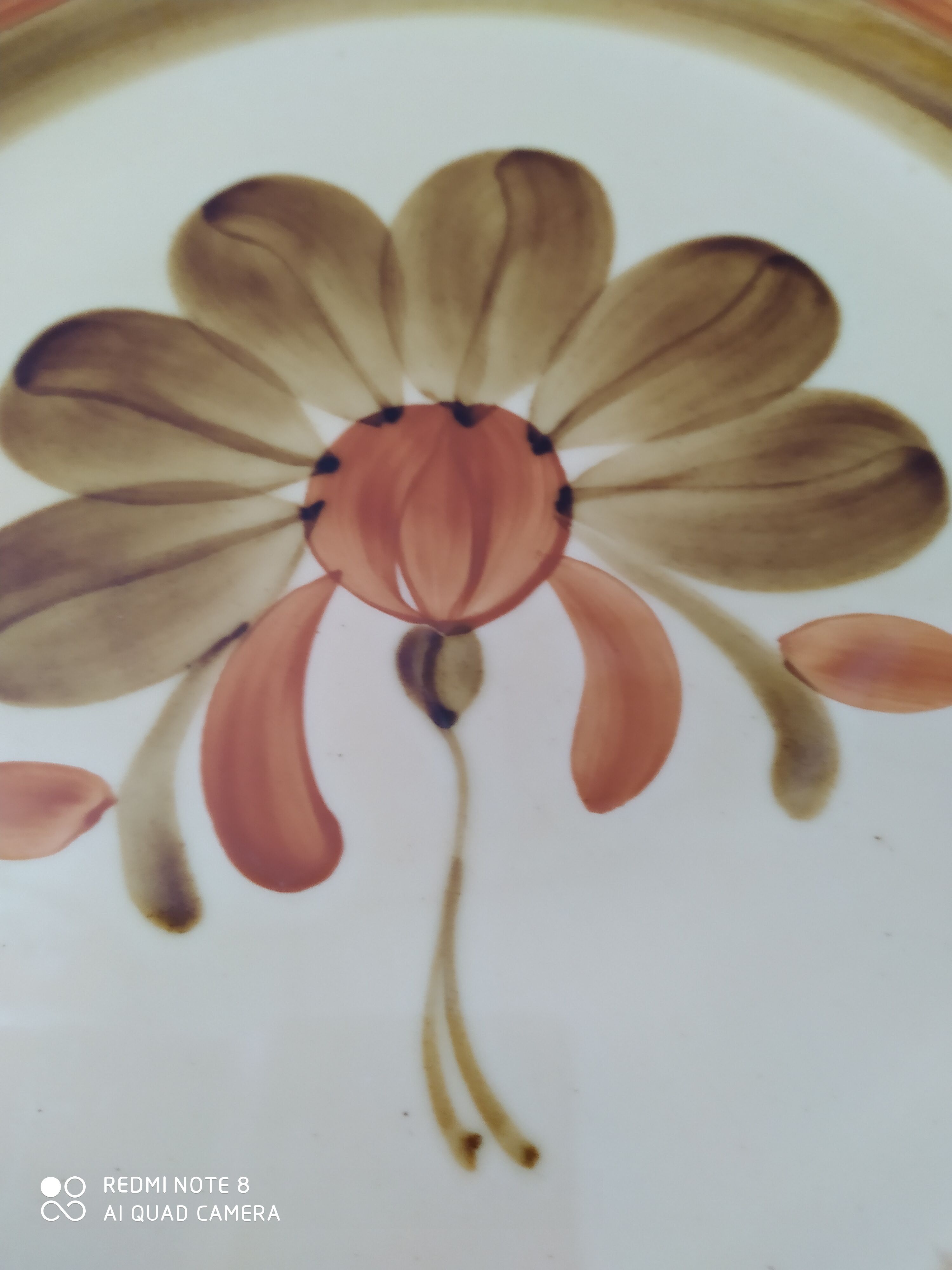 Vintage Gien pie dish