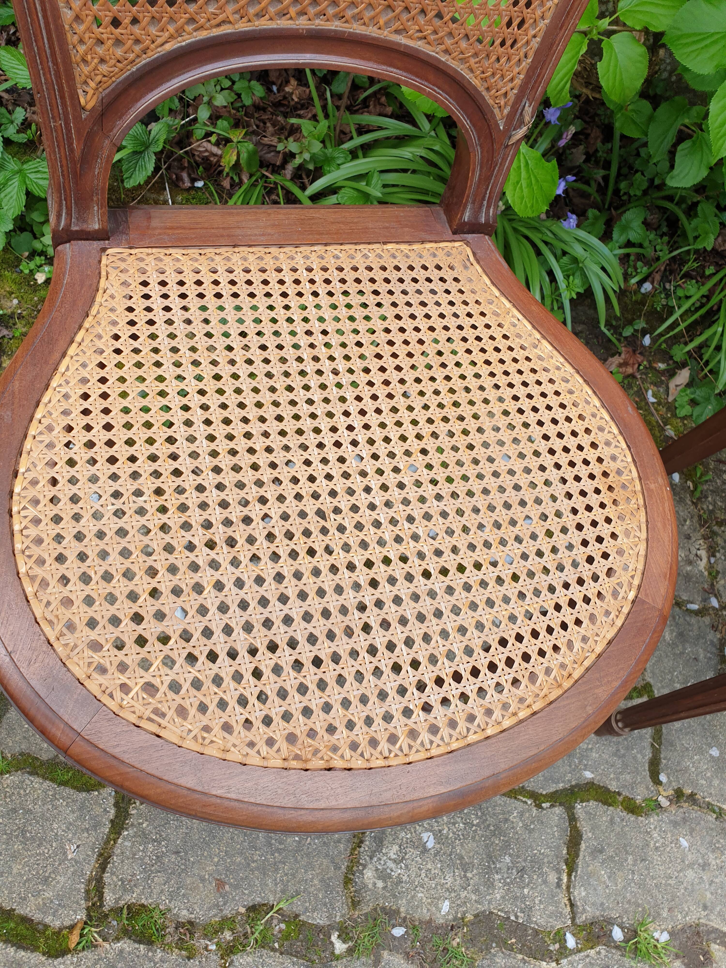 Louis XVI canning chairs