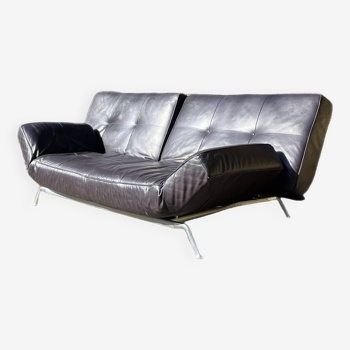 “Smala” leather sofa by Cinna, Designer: Pascal Mourgue