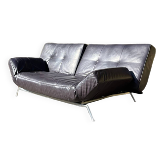 “Smala” leather sofa by Cinna, Designer: Pascal Mourgue