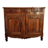 Antique Louis XV style sideboard, French sideboard, late 19th century.