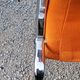 Pair of designer armchairs in orange fabrics and chrome tubes from the 70s