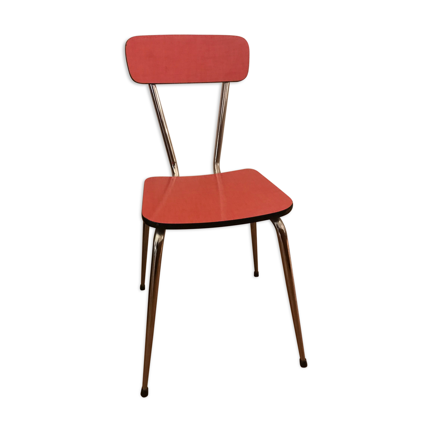 Red formica chair fun