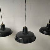 Enamelled sheet metal suspensions