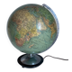 Globe vintage 1950 terrestre verre Colomb édition politique mappemonde - 34