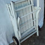 70s wooden folding dessert