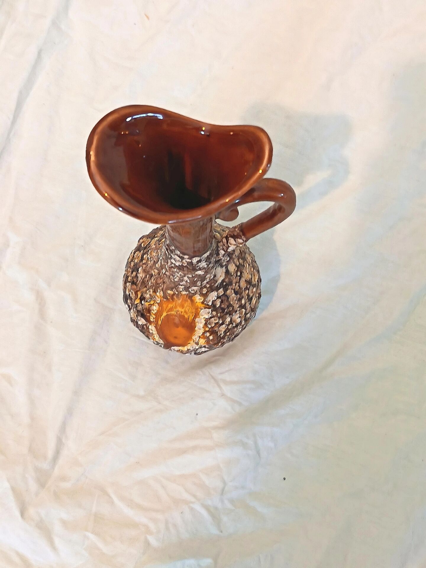 Vase Vallauris Fat Lava