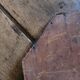 Plateau sous-verre en nacre, années 60