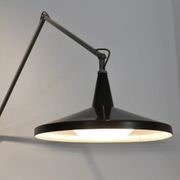 Gispen Panama Wall Lamp No. 4050 by Wim Rietveld & André Cordemeyer – Black