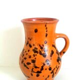 Spotted terracotta decanter, circa 1960